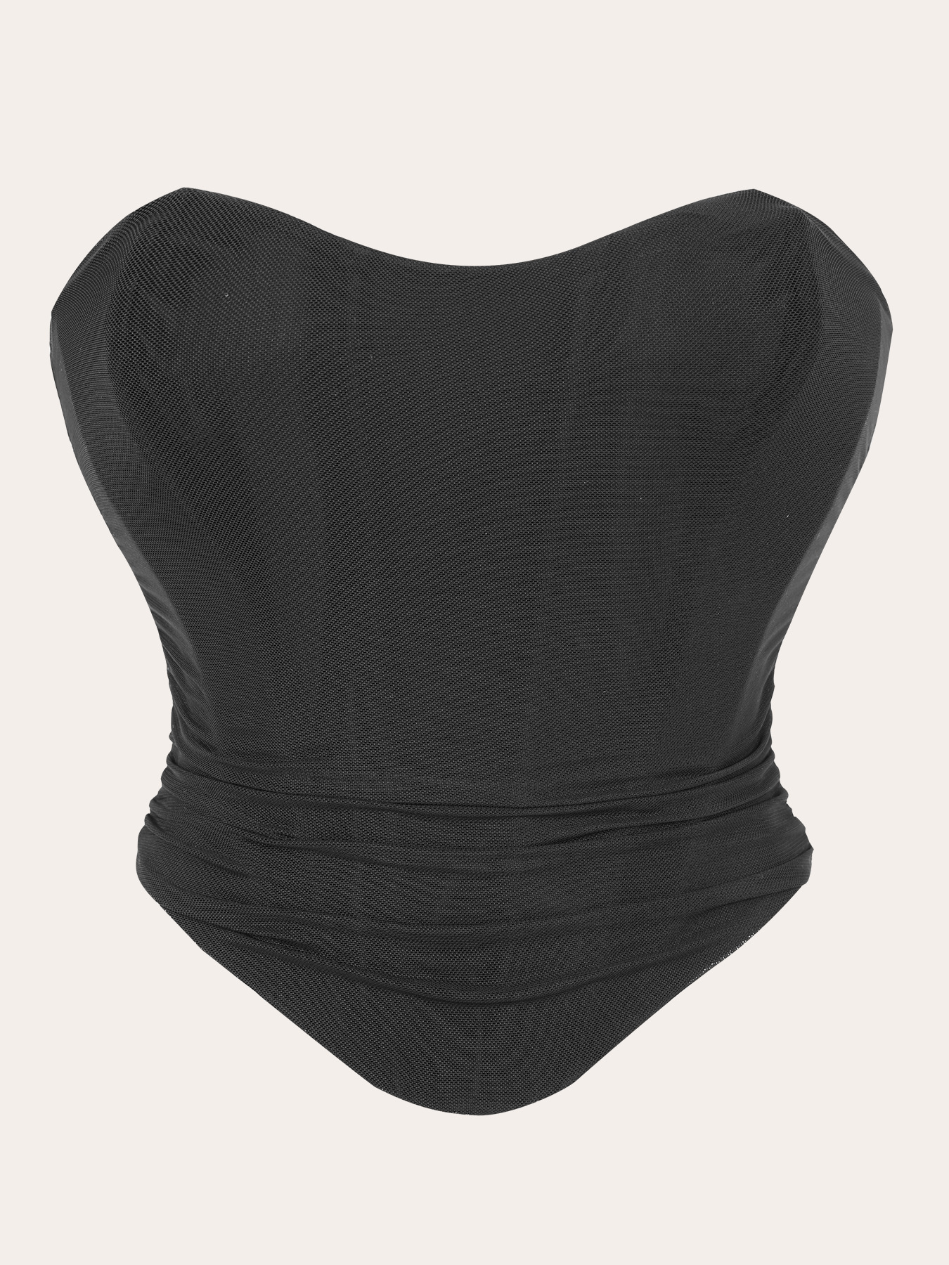 Gran tamaño, corsé sexy, malla respirable, chaqueta elástica, soporte de pecho, estación independiente de suministro transfronterizo de comercio exterior