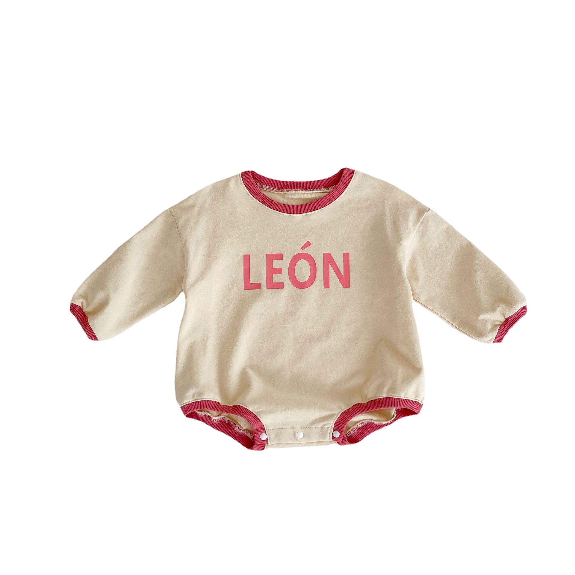 Collezione autunno 2024: maglietta a maniche lunghe con lettere stampate per neonati e bambini piccoli, pantaloni con toppa con faccina sorridente,_voghion.com