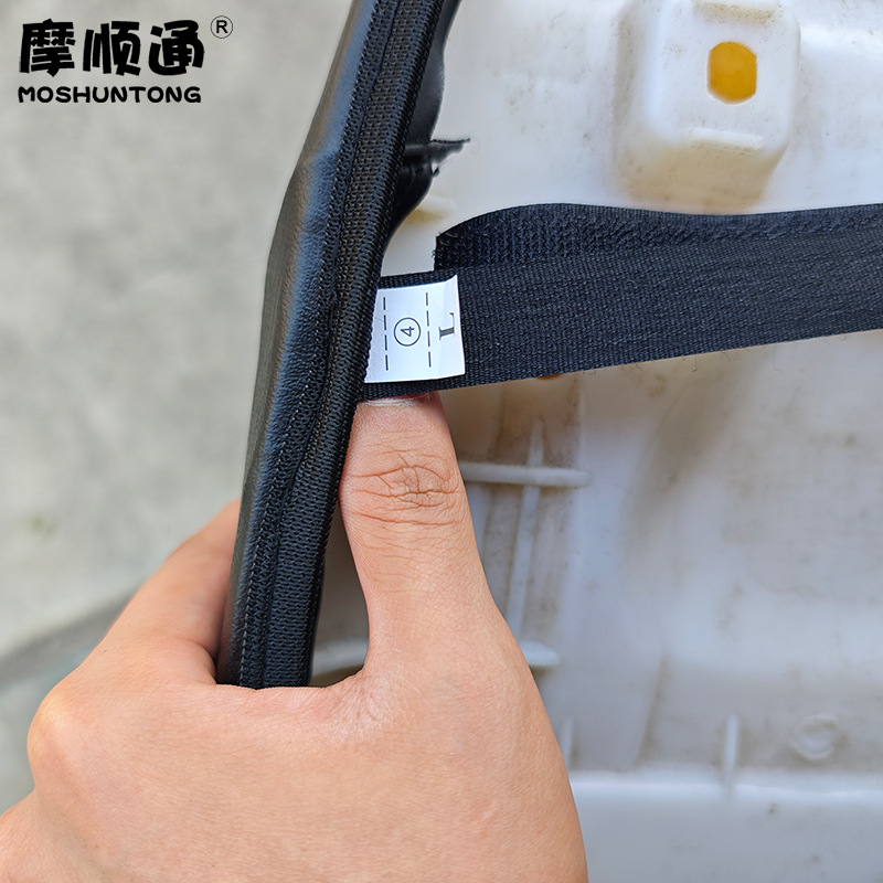 Winter motorcycle CD110 warm cushion cover cross-cycling curved beam car leather embroidery cross-border SEAT COVER