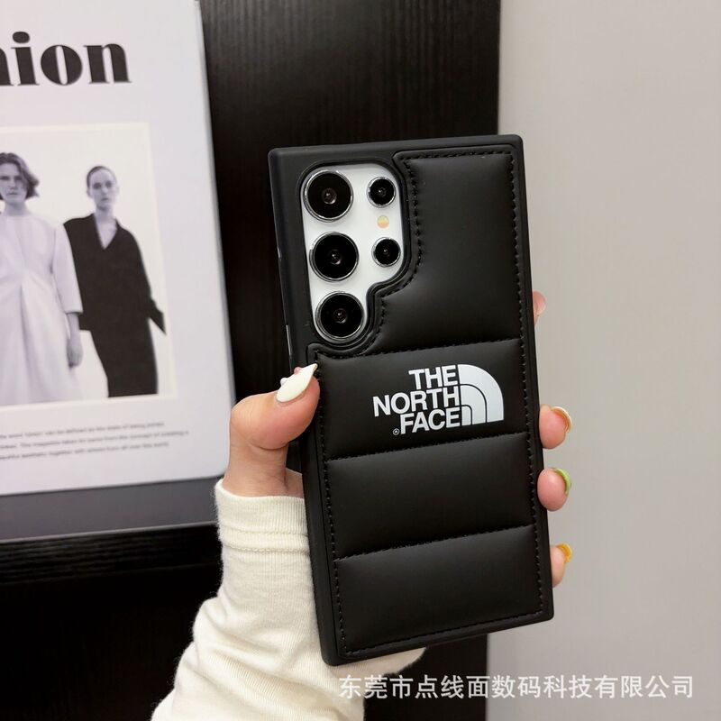 Suitable for Samsung S24 Ultra Phone Case, Cotton-Filled down Jacket, S25 Back Cover, S22 Anti-Drop, S24+15 Anti-Fingerprint