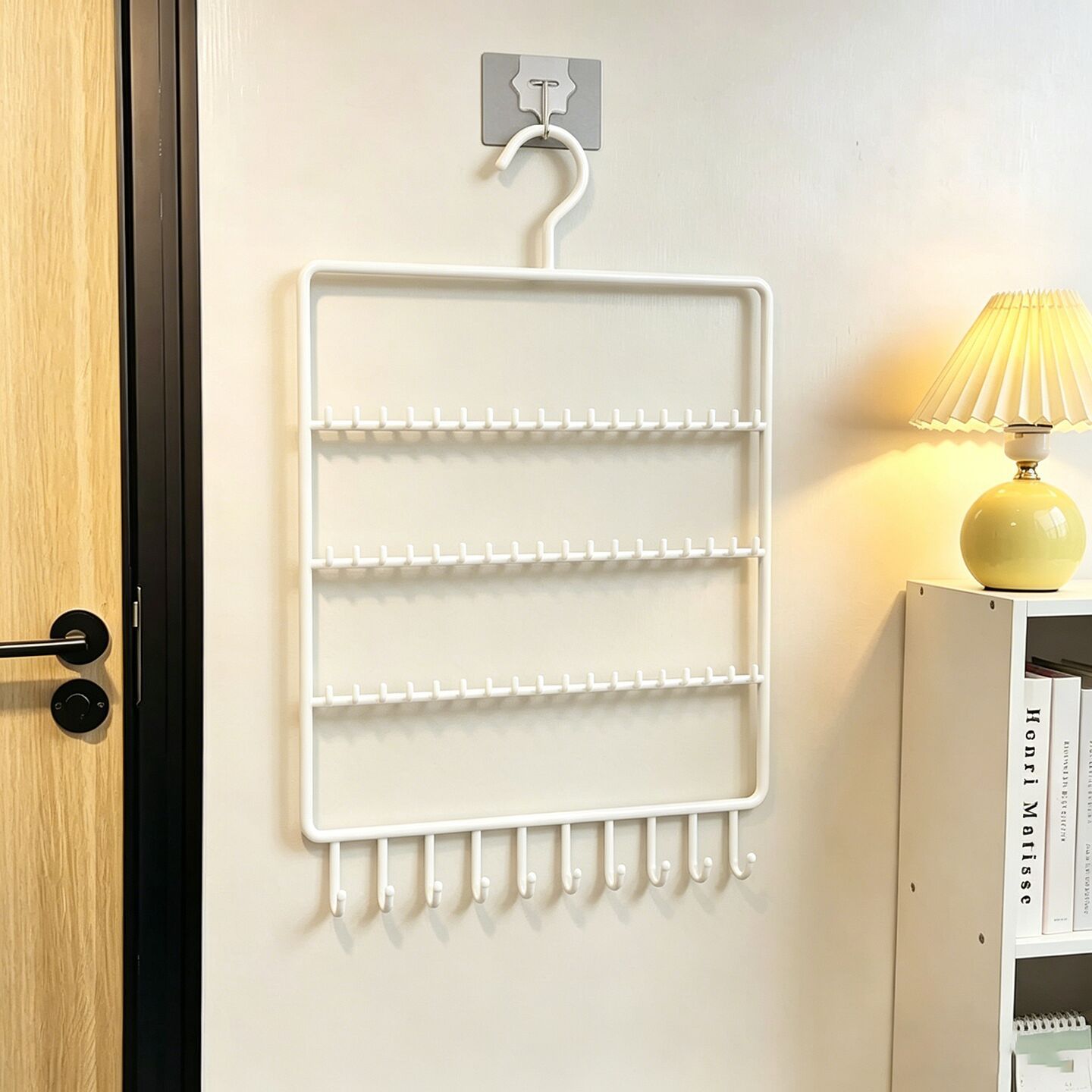 Organizador de Joyas y Accesorios de Gran Capacidad para Detrás de la Puerta image 1