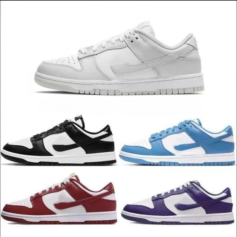 Comercio exterior fábrica de Putian Dunk transfronterizo negro y blanco SB baja zapatos de skate para parejas de escuela zapatos deportivos casuales