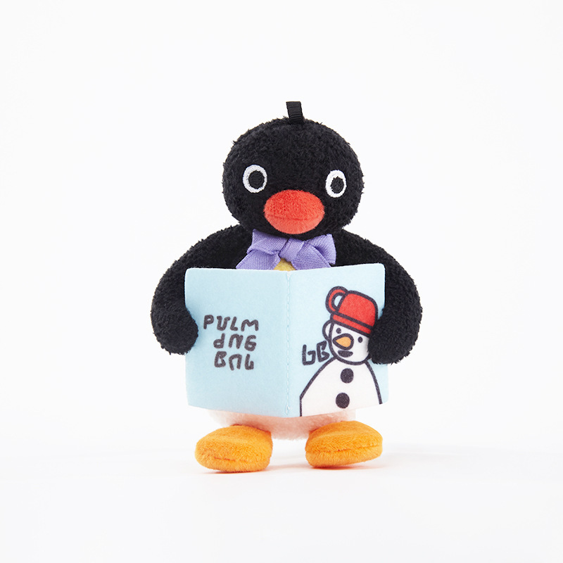 山莫pingu企鹅读书系列玩偶学习搭子挂件加油女生备考考研礼物|undefined