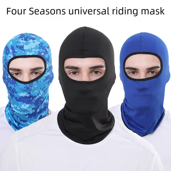 Cross-Border Ice Silk Riding Hood Summer Outdoor Sun Protection Hood Bicycle Motorcycle Windproof Mask Liner Mask