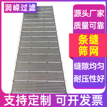 条缝筛板条缝筛网板约翰逊筛网不锈钢矿筛网楔形跳汰机滤网