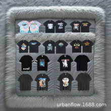 跨境美潮GALLERYDEPT美式高街印花嘻哈休闲纯棉T恤短袖男潮牌夏季