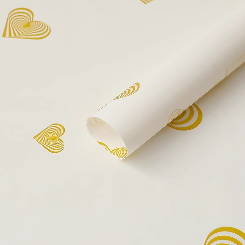 Huaxi Croatie amor papel de embalaje de flores de alta calidad papel de embalaje de flores diy impermeable florista papel de embalaje de flores