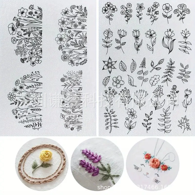 Кросс-бортhand-sewing водооделение стирка водная DIY схема шитья наклейка творческая вязание энтузиаст вышивка стабилизатор