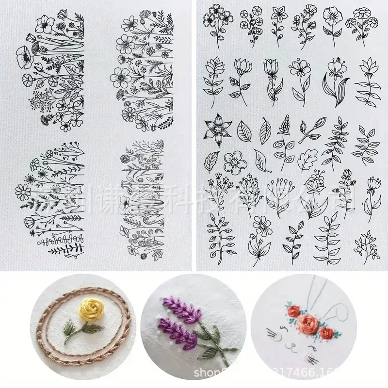 Кросс-бортhand-sewing водооделение стирка водная DIY схема шитья наклейка творческая вязание энтузиаст вышивка стабилизатор