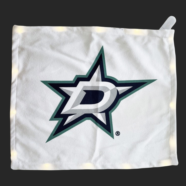 Cross-Border Customized Led Luminous Rally Towel European and American Event Event Microfiber Fan Cheering Towel