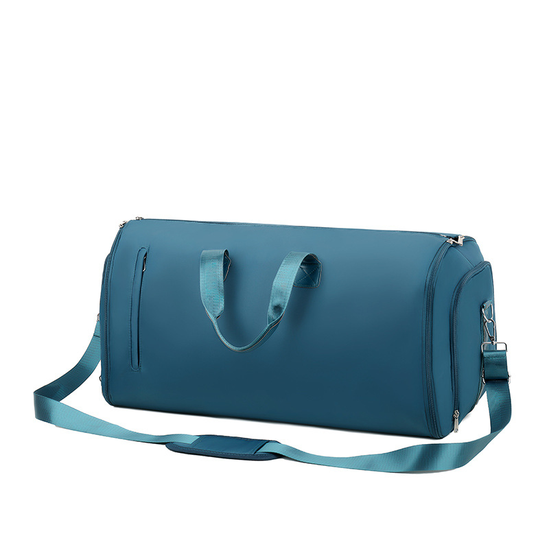 Bolsas de viaje de negocios transfronterizas de gran capacidad bolsas plegables portátiles multifuncionales bolsas de fitness separación seca y húmeda bolsa de equipaje al por mayor