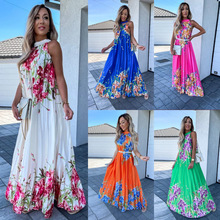 Women holiday casual print dressӡ����[�o�䲨���ׁ��B��ȹ