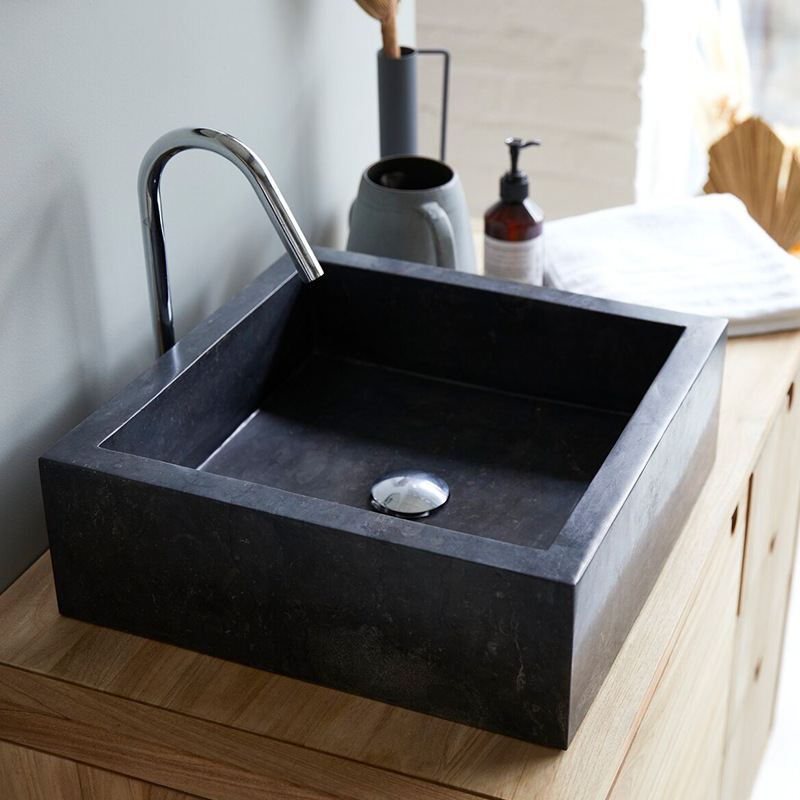 Factory Direct Sales Natural Marble Accessible Luxury Simple Style Washbasin Countertop Plate Hotel House Bathroom Outdoor Standing Plate