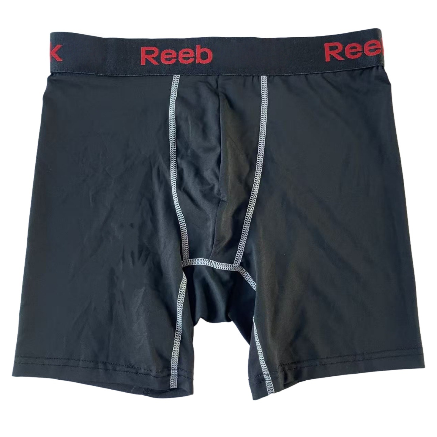 Ropa interior deportiva de malla transpirable de secado rápido para hombre, para correr maratones y hacer ejercicio al aire libre, con borde ancho y estilo deportivo, anti-rozaduras.