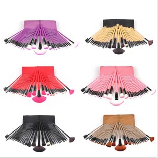 32 makeup brushes, eye shadow brushes, brush sets, brush bags, beauty tools, source in stock, foreign trade, cross-border wholesale one