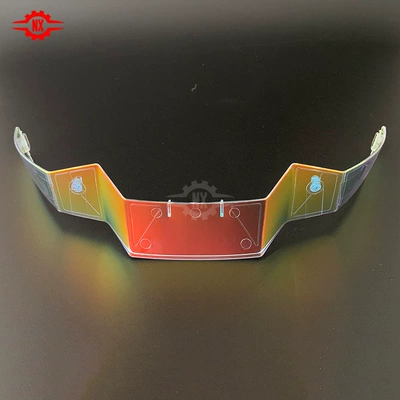 motorcycle helmet accessories multi-color Dəbilqə (Kaska) aksesuarları - airflite-tail-aurora-red