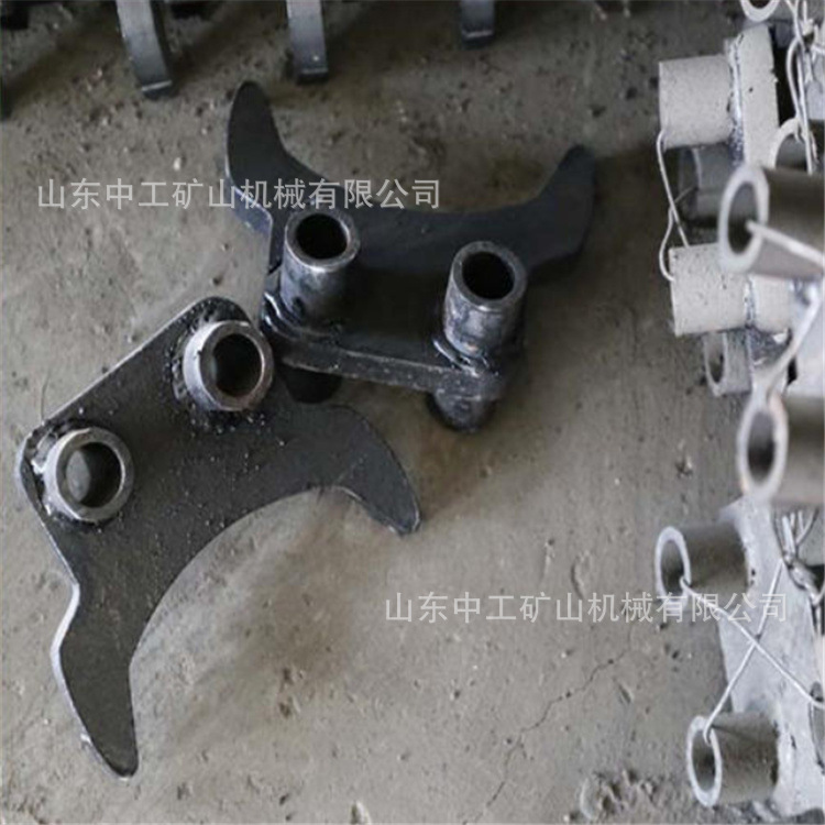 供应40T刮板机配件分链器 矿用压链块 圆环链条