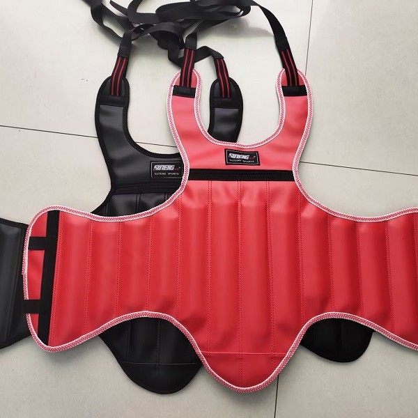 Pvc Imitation Leather Sanda Chest Protector Adult Medium (m Size) Fighting Boxing Muay Thai Martial Arts Training Fighting Armor