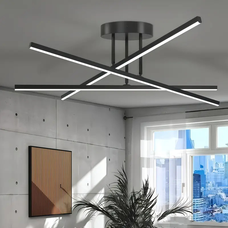 Transfronterizos dedicados LED lámpara de techo lámpara de sala de estar iluminación nórdica moderna minimalista dormitorio comedor pasillo lámpara de techo