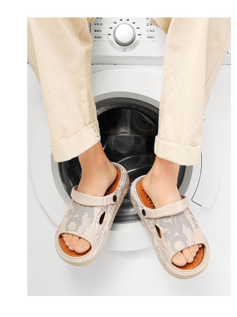 Comodi sandali da uomo antiscivolo per uso interno ed esterno_voghion.com