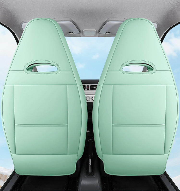 20-23 Models of Wuling Hongguang Mini Ev, Cute Goddess Style, Suitable for All-Inclusive Leather Seat Covers, Four-Season Car Seat Cushions