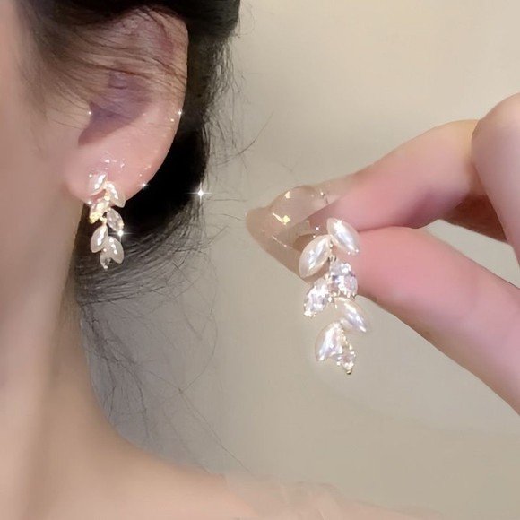 珍珠麦穗耳夹