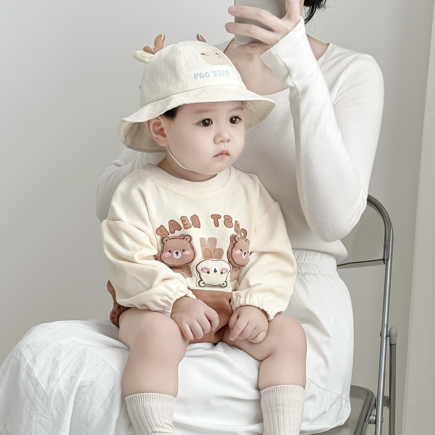 Sombreros para bebés primavera y otoño delgados sombreros de protección solar para bebés de hombres y mujeres lindos super bonitos sombreros de pescador