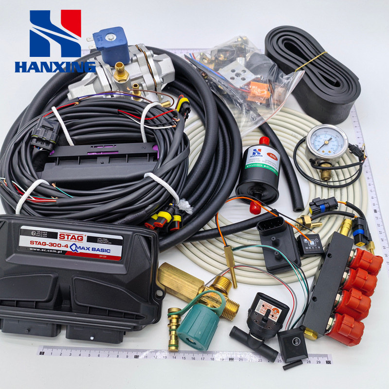 Car oil to gas modification STAG300 natural gas four-cylinder kit gas car accessories engine 4