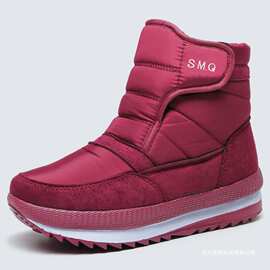 雪地靴冬季旅游户外加厚防滑防雪雪地靴防寒加绒鞋其他羊毛春季男