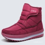 雪地靴冬季旅游户外加厚防滑防雪雪地靴防寒加绒鞋其他羊毛春季男