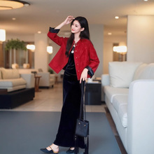 24060����ʽ������װȹ��װ��ɫ�����ﶬ��˿�޵�������ȹ������