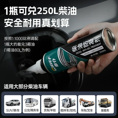 Motor gasoline additive anticoagulant anti-coagulation winter truck