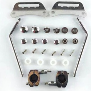Motorcycle Windshield Bracket Complete Vehicle Type Quality Assurance 304 Stainless Steel Aluminum Alloy Metal