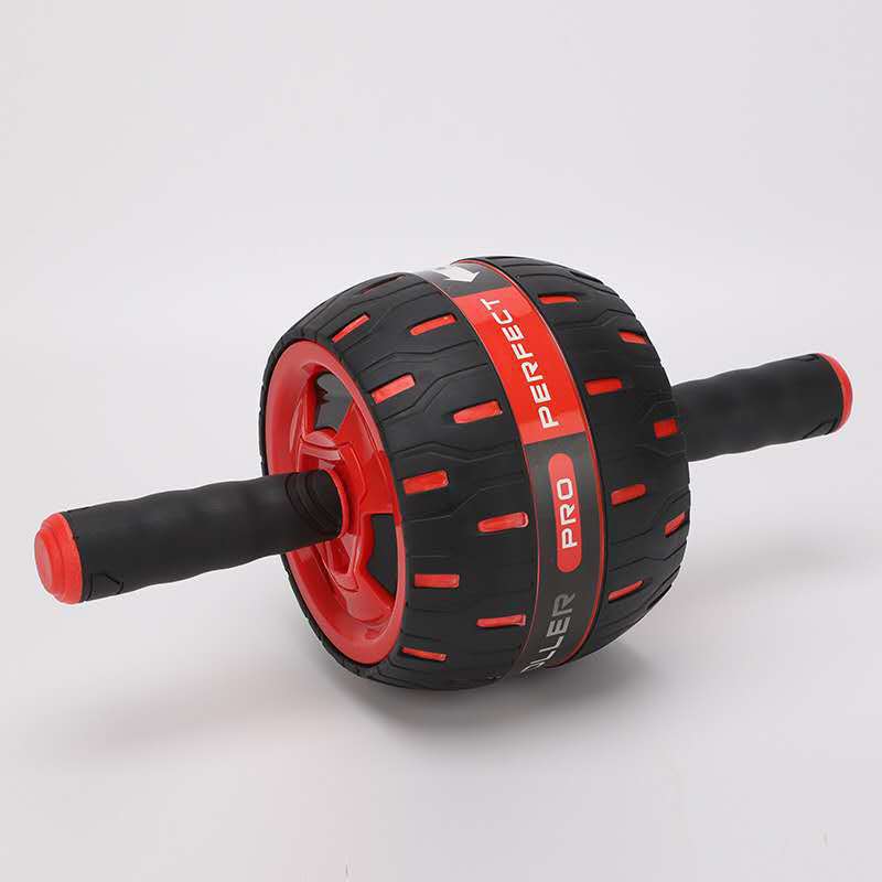 Nueva polea de rodillo de la rueda abdominal mudo entrenamiento para hombres en casa reducción de vientre equipo de fitness rueda muscular abdominal venta exclusiva transfronteriza