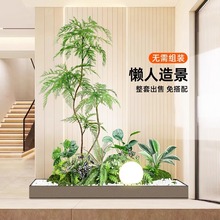 旅人蕉仿真树盆栽酒店展厅入口造景大型绿植组合跨境批发耐候材料