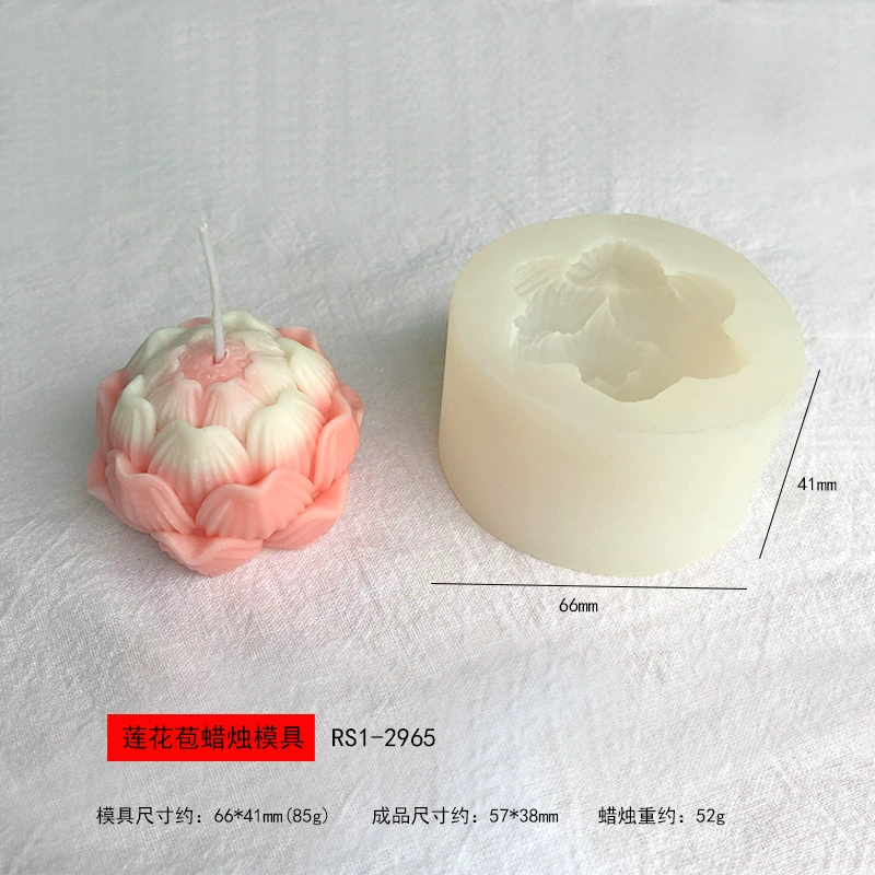 Силиконовые формы с цветочным узором, прозрачные кремово‑белые, для handmade свечей/мыл/ароматических цветов, множество форм
