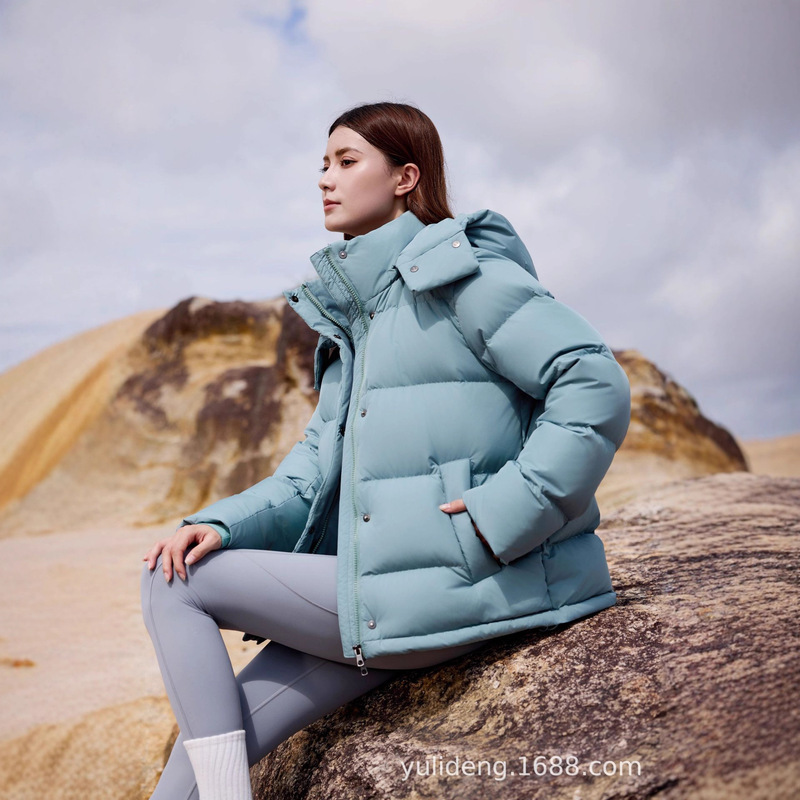 2025 New Autumn and Winter Women's down Jacket for Small People, Super Nice Short Style Women's Classy 95 Goose down Jacket