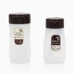NAKAYA日本輸入粉ふりかけ調味料缶調味料箱小穴キャンプバーベキュー調味料瓶塩缶胡椒瓶