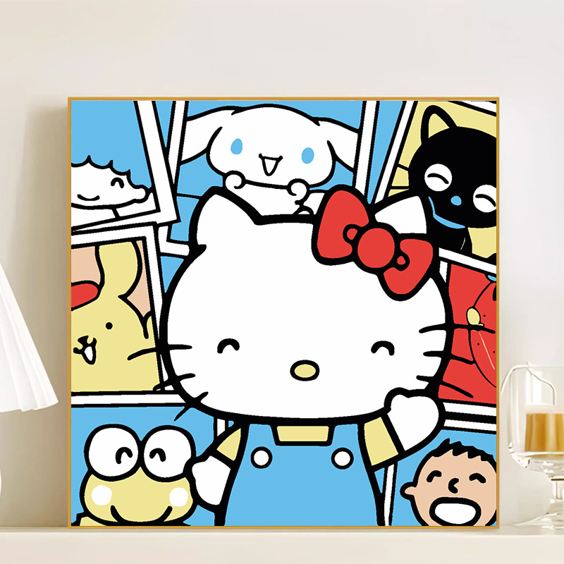 R108 / 20*20CM(画笔+颜料+绷好内框）