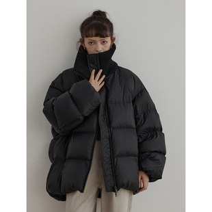 [Xiaohe] Winter new casual rib collar cloud solid color 90 white duck down jacket H5472