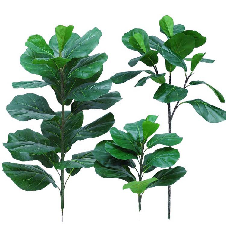 Planta artificial planta verde bonsai casa jardín interior decoración de ventana verde artificial hojas artificiales Qin Ye Rong