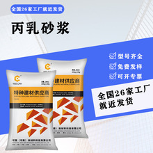 丙乳砂浆聚丙烯酸酯乳液防水防腐砂浆抗裂耐酸碱砂浆氯丁胶乳砂浆