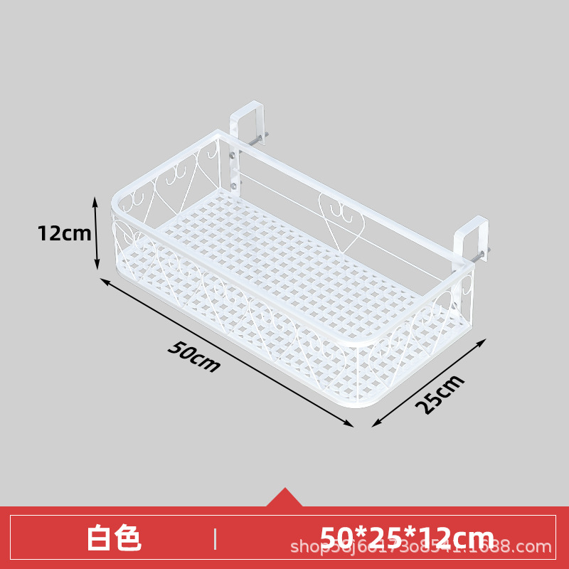吊り下げフラワースタンド、バルコニーフラワースタンド、植木鉢プラントスタンド、多肉植物収納ラック、窓枠手すり、鉄製ガードレールハンガー