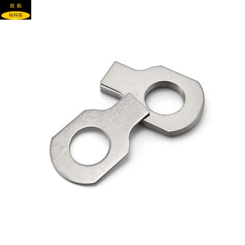 厂家直供单耳止动垫圈 GB854锁紧垫片 碳钢单耳止动止退垫圈