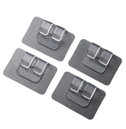 Car floor mat fixed sticker artifact, buckle and Velcro, strong double-sided tape, non-slip removable trunk mat