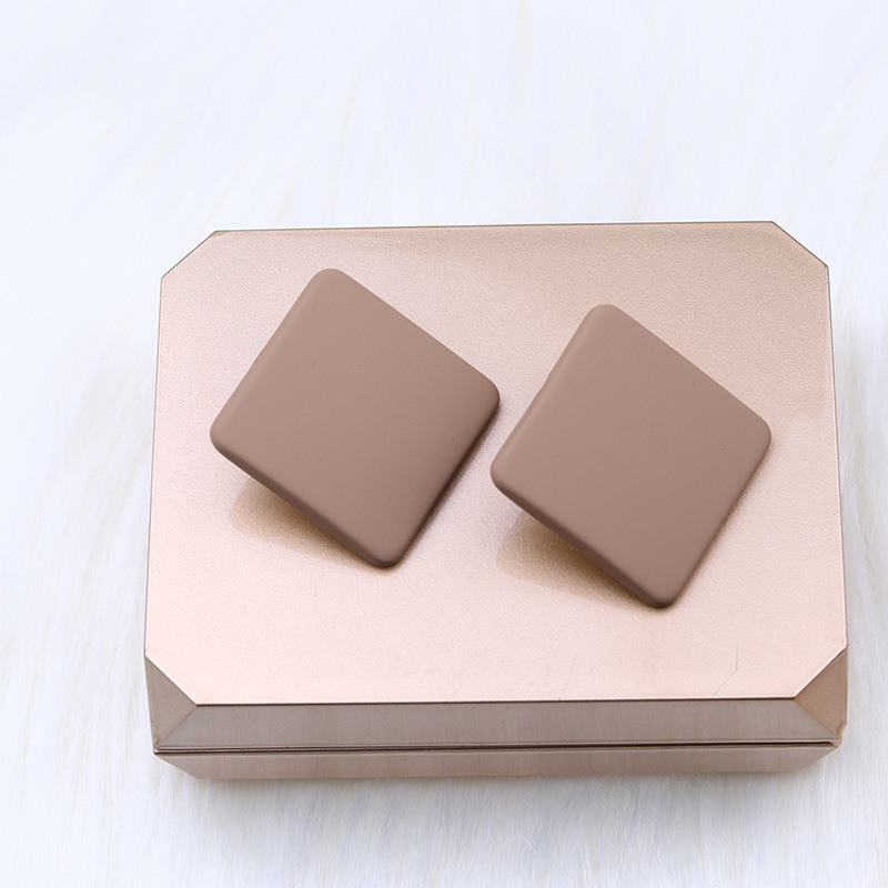 10g Weight Ear Studs Classification 1 Pair Quantity Daily Occasion Acrylic Material Geometric Pattern Women'S Gender Stoving Varnish Design Simple Style Style 1 Pair Simple Style Geometric Stoving Varnish Arylic Ear Studs 9