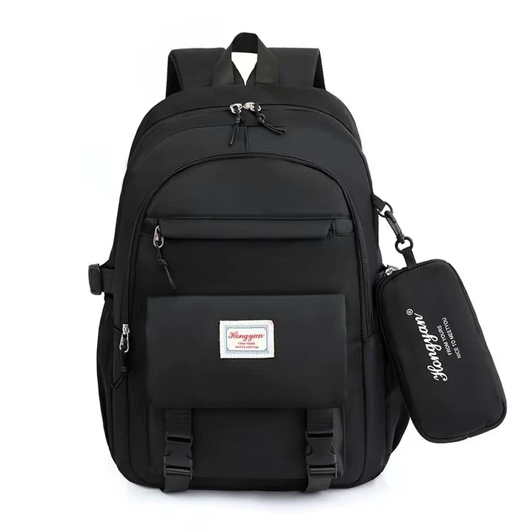School bag, capacious backpack for leisure, oxford cloth, simple and elegant design