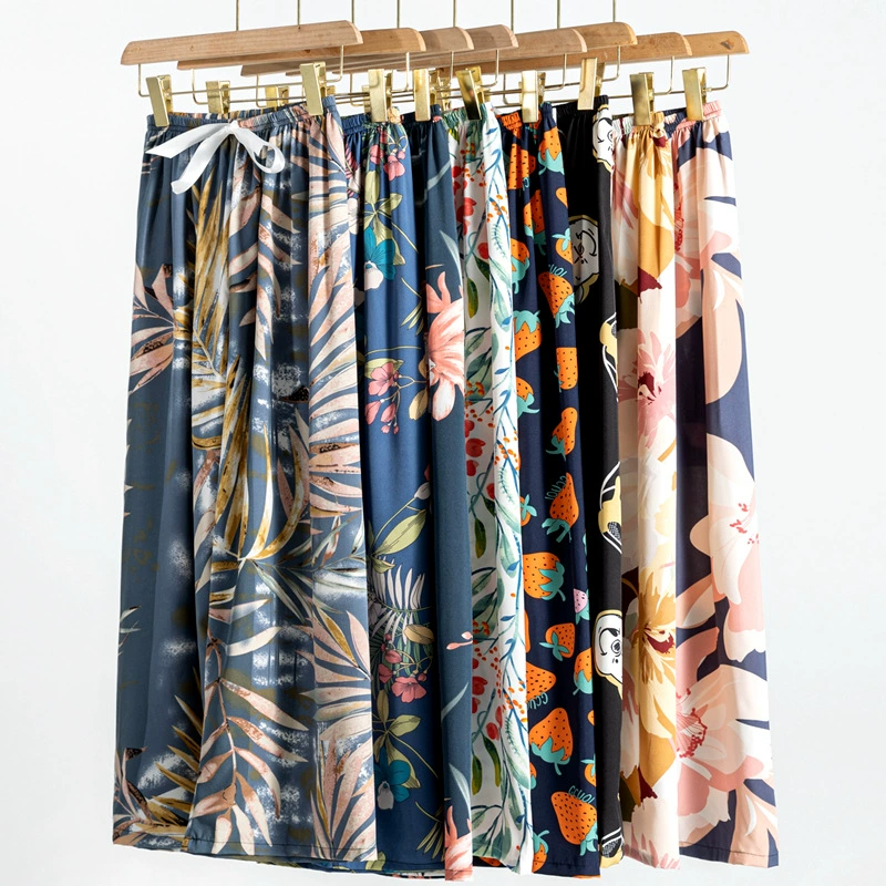 Летняя новая внешняя торговля может носить пижаму на улице