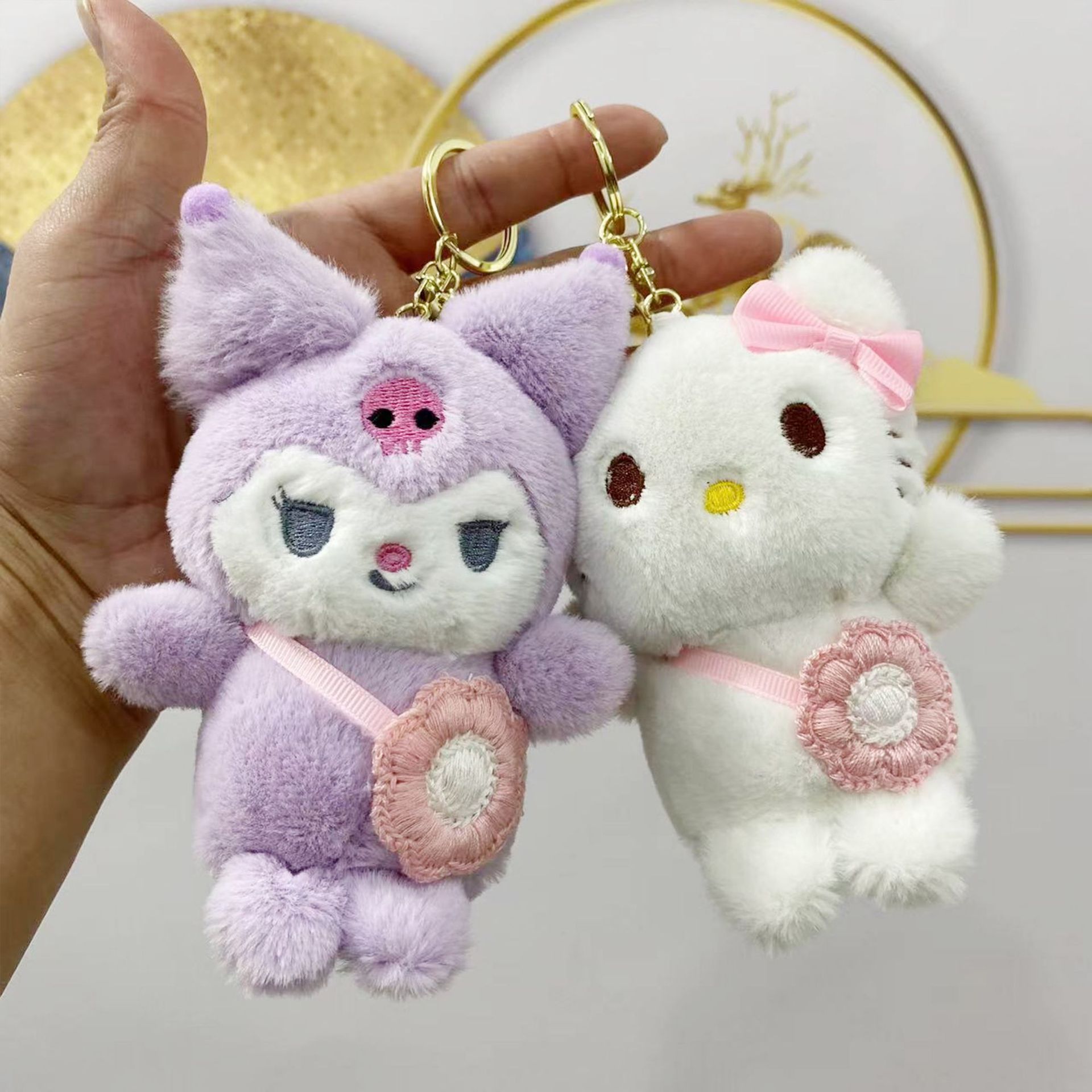 cute plush pendant