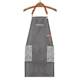 2025 New Waterproof and Oil-proof Apron Women's Household Kitchen Home and Outside Fashion Breathable Cooking Internet Popular Men's Waist